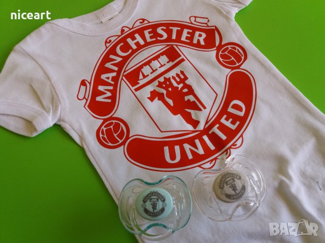 Бебешко боди Манчестър Юнайтед, снимка 5 - Бодита за бебе - 31793752