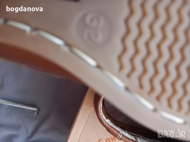 Затворени детски обувки от естествена кожа, снимка 10 - Детски обувки - 53998452