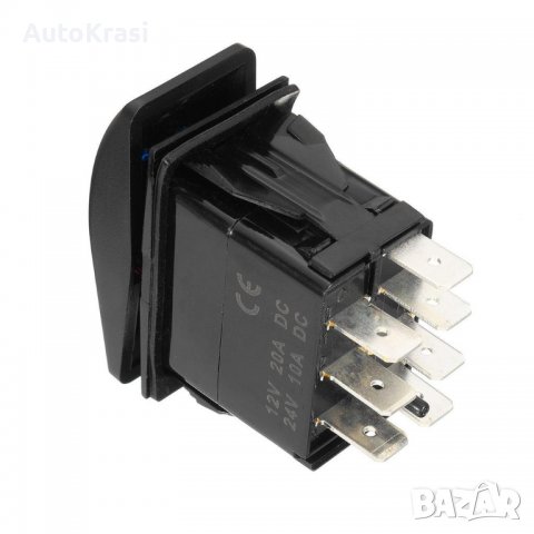 Копче/бутон за вграждане моментен - самовъзвратен / надпис "WINCH" - C00513, снимка 5 - Аксесоари и консумативи - 37456723