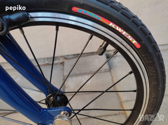 Продавам колела внос от Германия алуминиев тройно сгъваем велосипед DAHON EEZZ D3, снимка 5 - Велосипеди - 35230675