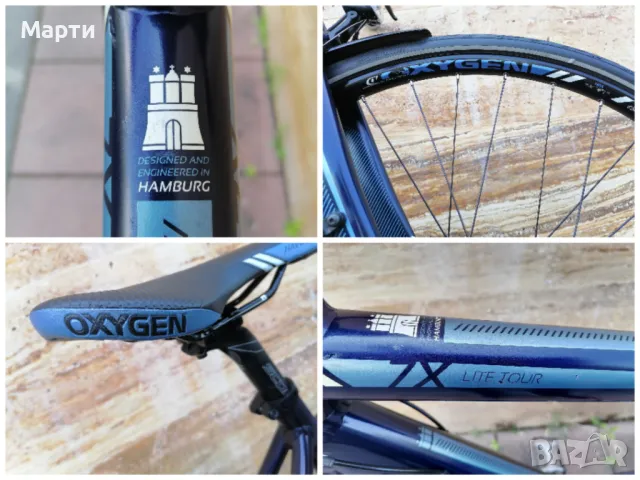 Немски Велосипед Стивънс*3х10скорости*Лед Светлини*Като Нов, снимка 8 - Велосипеди - 48372758