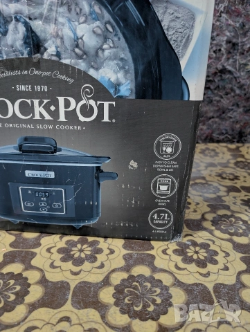 цифров уред за бавно готвене Crock-Pot с капак на панти, модел CSC052X, снимка 10 - Уреди за готвене на пара - 53356166
