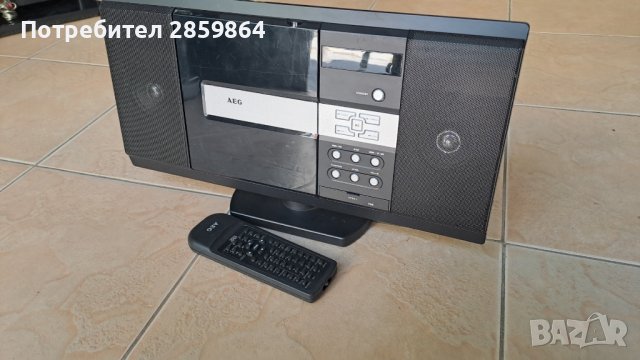 AEG портативна мини система с USB,CD,радио,с дистанционно-90в, снимка 11 - Друга електроника - 42573566
