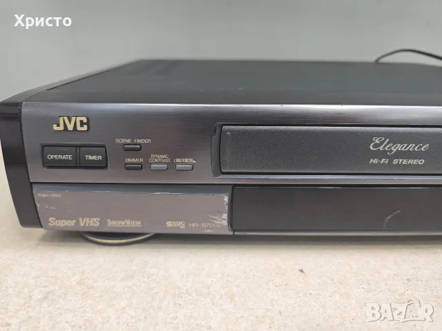 📼🌈 JVC hr-s7000 🌈📼 hifi stereo svhs, снимка 2 - Плейъри, домашно кино, прожектори - 55767759
