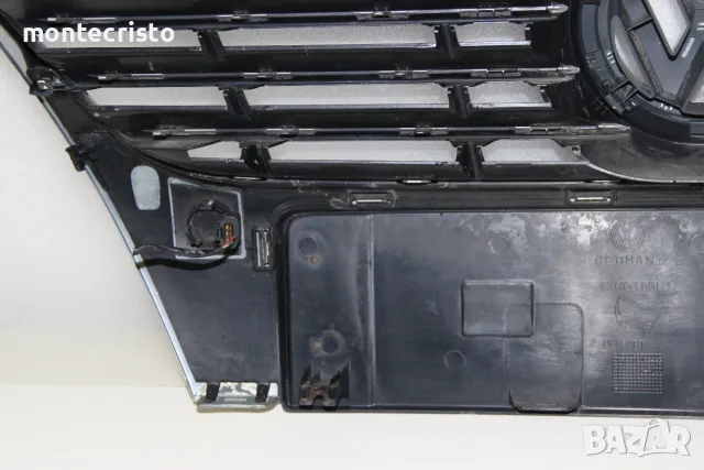 Предна решетка VW Passat B6 (2005-2011г.) 3C0853651F предна емблема отвори за парктроник, снимка 10 - Части - 56015964