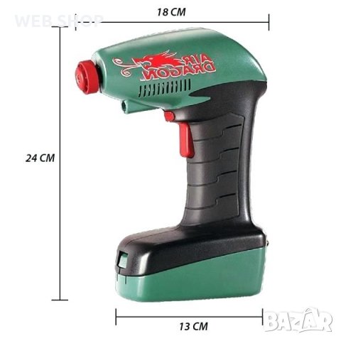 Портативен въздушен компресор - уред за бързо и лесно надуване , снимка 4 - Аксесоари и консумативи - 31425082