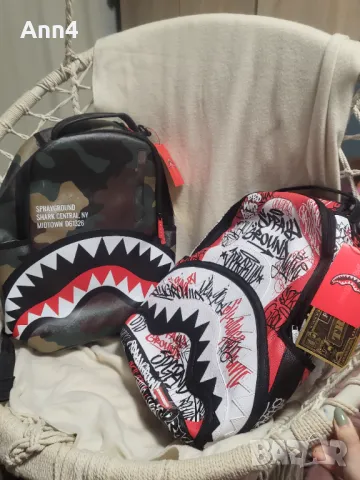 Нови оригинални раници на Sprayground LIMITED EDITION , снимка 2 - Раници - 46023044