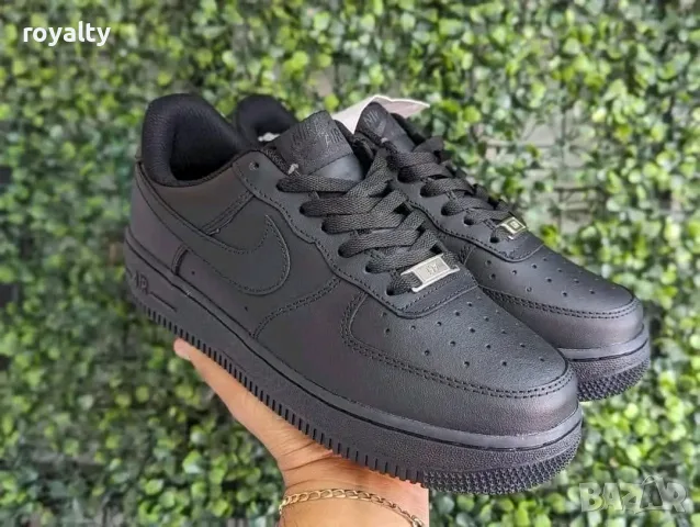 Nike Air Force 1 Low Black Нови Маратонки с Кутия 