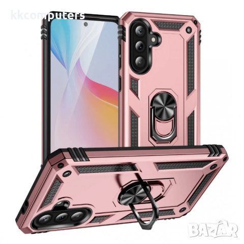 Калъф за Samsung Galaxy A37 5G с Въртящ се Пръстен - PC+TPU, Военна защита, 7 цвята, снимка 5 - Калъфи, кейсове - 54055096