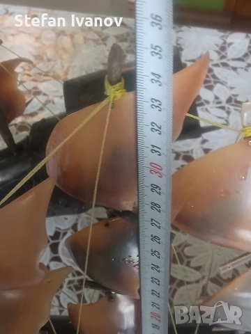 Кораби от рог, снимка 7 - Колекции - 54254472