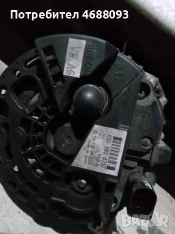 Динамо за Сеат Толедо 1.6 бензин 102к.с 2005г , снимка 2 - Части - 52991672