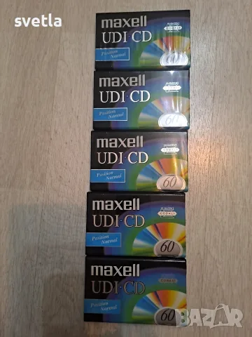 Аудиокасети Maxell UDI 60