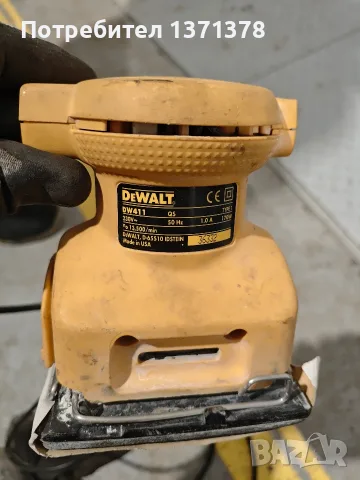 виброшлайф DeWalt 