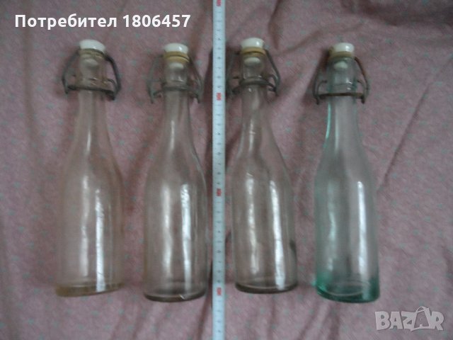 стари стъклени бутилки, снимка 1