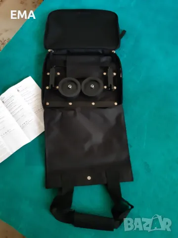 Чанта удобна сгъваема с две колелца - НОВА/ за багаж, за пазар, снимка 4 - Сакове - 50053114