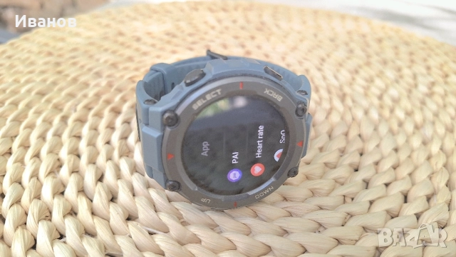 Спортен смарт часовник Amazfit t-rex pro, снимка 2 - Мъжки - 51751390