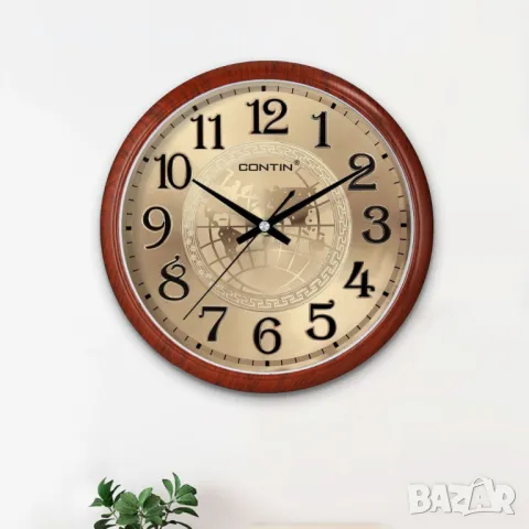 🕰️ Безшумен стенен часовник – Точност и елегантност във вашия дом 🕰️, снимка 3 - Мъжки - 49290390