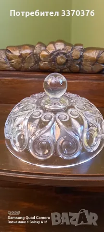 Кристална купа/бонбониера, снимка 6 - Аксесоари за кухня - 55747683