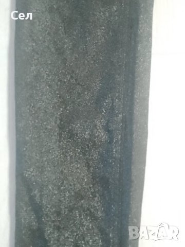 Блестящи черни дънки 36, снимка 3 - Дънки - 49507475