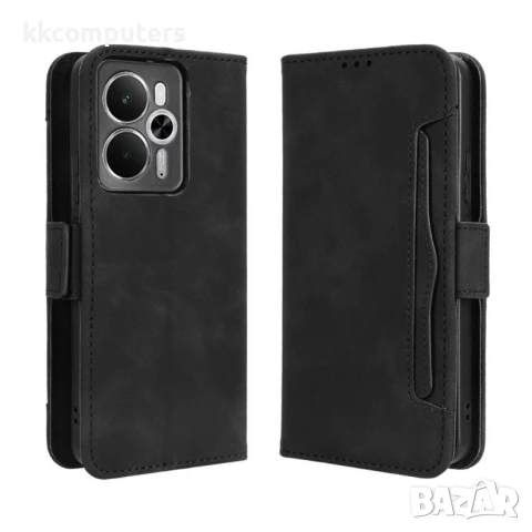 Realme 14 5G / 14T 5G Magnetic Wallet Кожен Калъф и Протектор, снимка 3 - Калъфи, кейсове - 50652790
