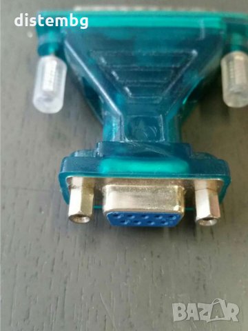 Адаптор за модем DB25М към DB9F, снимка 2 - Кабели и адаптери - 33853092