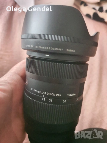 Sigma 28-70mm f/2.8 DG DN Contemporary (L-mount), снимка 4 - Обективи и филтри - 54349538