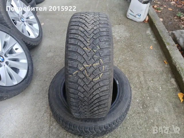 Зимни гуми 17цола FALKEN-215/55/17-7мм-грайфер 