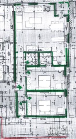 Тристаен в Карпузица, снимка 3 - Апартаменти - 50822178