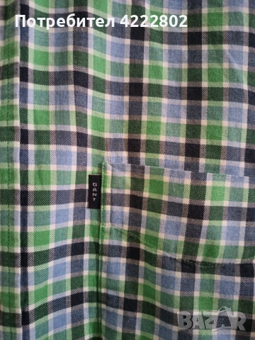Оригинална мъжка риза Gant, снимка 3 - Ризи - 50829865
