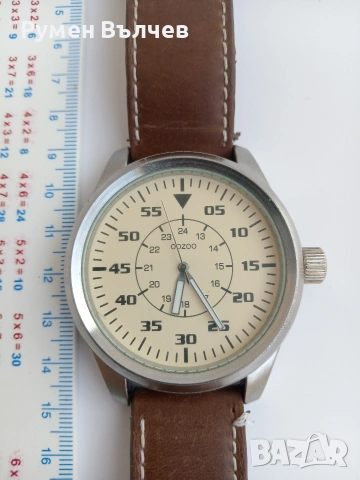 мъжки часовник Oozoo Pilot 53mm, снимка 2 - Мъжки - 54196320