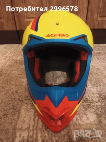 Каска мотокрос Ендуро Acerbis размер L, снимка 4 - Аксесоари и консумативи - 52110361