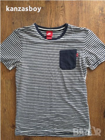 Nike T-Shirt TopStripe - страхотна мъжка тениска КАТО НОВАА, снимка 10 - Тениски - 33709787