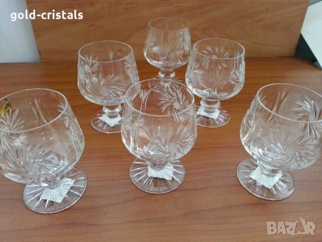 кристални чаши , снимка 10 - Антикварни и старинни предмети - 29364094