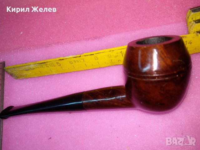 REAL BRIAR Стара КЛАСИЧЕСКА РЕТРО ЛУЛА РЪЧНА ИЗРАБОТКА 25935, снимка 16 - Лули - 44150305