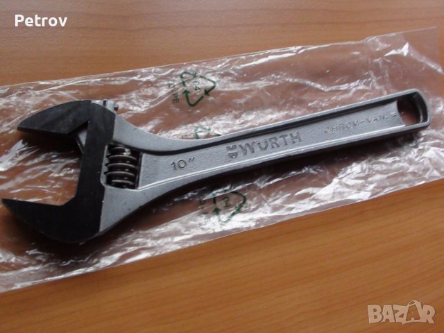 WÜRTH - Made in Germany - ЧИСТО НОВ ПРОФЕСИОНАЛЕН Раздвижен Ключ 10" (35 mm) - ORIGINAL GERMANY !!!!, снимка 3 - Гедорета - 44271279