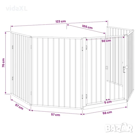 vidaXL стоманен параван за камина, черен, снимка 9 - Декорация за дома - 56146424