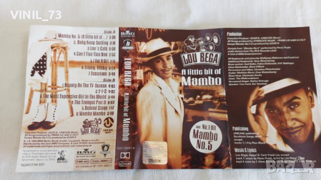 Lou Bega – A Little Bit Of Mambo, снимка 2 - Аудио касети - 44777701