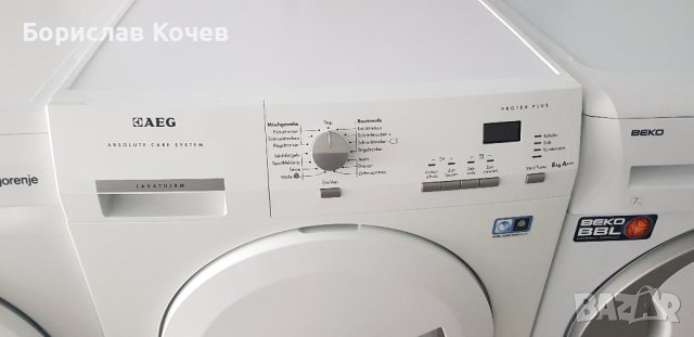 Кондензна сушилня с термопомпа 8кг А+++ AEG , снимка 3 - Сушилни - 44269595