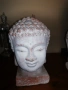Две красиви антик бюст глава на Буда - ръчно изработени, снимка 8