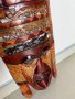 Голяма дървена маска, снимка 1 - Антикварни и старинни предмети - 42497359