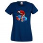 Дамска тениска Mario Zombie VS Sonic Zombie Игра,Изненада,Подарък,Празник,Повод, снимка 8