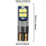 LED крушки T10 3.3cm 24V 2 броя, снимка 3