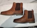 Удобни и стилни мъжки боти от естествена кожа Paul Vesterbro №42, снимка 6
