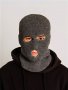 Зимна шапка маска - Dark Gray Balaclava, снимка 2