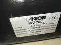 CANTON AV 700 CENTER-MADE IN GERMANY-ВНОС SWISS LHD1E2309240817, снимка 4