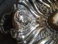 посребрена барокова фруктиера,купа, снимка 6