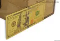 Златна 100 долара банкнота, снимка 3