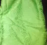 Луксозен Плат Сатен ,цвят зелен , снимка 1