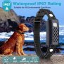 Електронен нашийник за куче каишка с ток телетакт за дресура до 1000 метра обхват водоустойчив, снимка 8