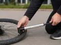 Телескопична мини помпа за велосипед 25 cm, снимка 4